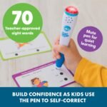 Educational Insights Hot Dots® Sight Words Card Set - Learn to Read Activities for Kids, Includes 26 Double-Sided Cards, Reading Games, Reading Tools, Gift for Ages 4+ - Image 6