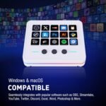 Macro Keypad, Stream Controller Deck Gaming Streaming Shortcut Keyboard, 18 Programmable Keys Customizable Visual AI Pad USB Soundboard for OBS, YouTube, Desk Office Setup, Laptop, PC, Mac - Image 7