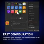 Macro Keypad, Stream Controller Deck Gaming Streaming Shortcut Keyboard, 18 Programmable Keys Customizable Visual AI Pad USB Soundboard for OBS, YouTube, Desk Office Setup, Laptop, PC, Mac - Image 8