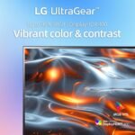 LG 27 inch Ultragear QHD (2560x1440) IPS Gaming Monitor, 240Hz, 1ms, G-Sync AMD FreeSync Premium, 100% sRGB, HDR400, 1 x DisplayPort, 2 x HDMI, 4-Pole HP Out DTS GP:X, Tilt/Height/Pivot Stand, Black - Image 7