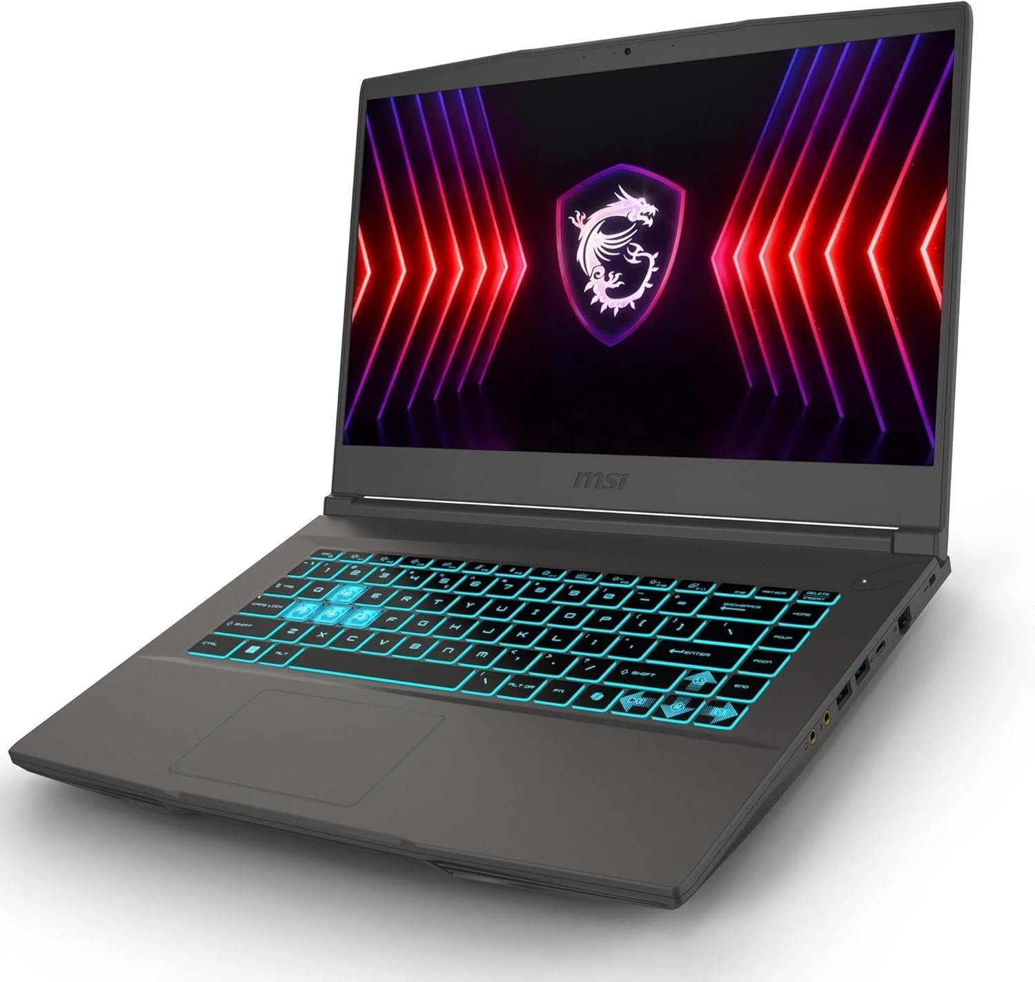 msi Thin 15 Gaming Laptop 15.6" FHD IPS 144Hz Intel 8-core i5-13420H (Beats i7-11800H) 16GB RAM 512GB SSD NVIDIA GeForce RTX 3050 Backlit Type-C Win11 ICP Hub - Image 5