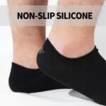 6/10 Pairs Non Slip No Show Socks Womens and Mens Low Cut Invisible Liner Ankle Socks - Image 3