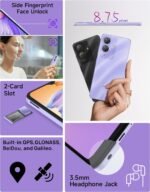 Ulefone Note 21 Unlocked Cell Phone, 8GB+128GB/512GB SD Extension, Android 14 OS, 6.56 inch HD+, 13MP+5MP, 5000mAh, 3-Card Slot, Dual SIM 4G, Face Unlock/Fingerprint ID - Black - Image 8