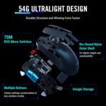 ASUS ROG Harpe Ace Aim Lab Wireless Esports Gaming Mouse – Aim Lab Settings Optimizer, Pro-Tested, Right-Handed, 54g Lightweight, Tri-Mode Connectivity, 36K DPI, 90Hr Battery, PC/Mac Support - Black - Image 3