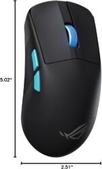 ASUS ROG Harpe Ace Aim Lab Wireless Esports Gaming Mouse – Aim Lab Settings Optimizer, Pro-Tested, Right-Handed, 54g Lightweight, Tri-Mode Connectivity, 36K DPI, 90Hr Battery, PC/Mac Support - Black - Image 7