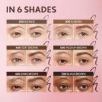 Covergirl Clean Fresh Brow Filler Pomade, 400 Soft Brown, Eyebrow Pencil, Ultra-Precise Tip, Creamy Formula, Highly Pigmented, Soft Matte Finish, Vegan Formula, 0.007oz - Image 4