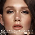 Neutral Eyeshadow Stick Makeup 6PCS Set, Brown Nude Metallic Shimmer Matte Cream Eye Shadow Palette Eyeliner Brightener Pencil Crayon, Halloween Makeup - BROWN CANYON - Image 4