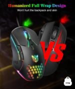 Wired PC Gaming Mouse: High Precision Sensor,RGB Backlit, Adjustable DPI, 7 Buttons Programmable,Ergonomic mice for Office & Gaming on Windows/Mac/Linux/Chrome-Black - Image 5