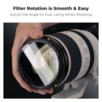 K&F CONCEPT 82mm Bilateral Blur Ghost Motion Filter Super Speed Effects for Camera Lens Clear Optical Glass with Cleaning Cloth - Image 6