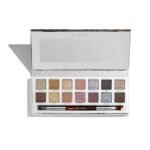 Sigma Beauty Cool Neutrals Eyeshadow Palette with Dual-Ended Brush, 14 Cool-Toned Eye Shadows - Includes Mirror, Waterproof Technology, Mixture of Finishes, 2-Year Warranty - Image 3
