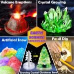UNGLINGA 150 Experiments Science Kits for Kids, S.T.E.M Educational Project Toys for Boys Girls Birthday Gifts Ideas, Volcano, Chemistry Lab Tools Scientist Set - Image 3