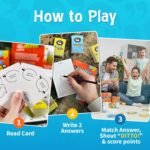 Inspiration Play Double Ditto - a Hilarious Award-Winning Family Party Game for 4-20 Players (Ages 8 and up) - Image 4
