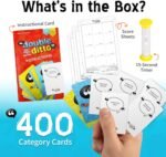 Inspiration Play Double Ditto - a Hilarious Award-Winning Family Party Game for 4-20 Players (Ages 8 and up) - Image 6