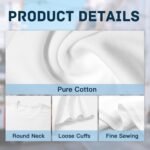 Bulk Custom Cotton Shirts for MenWomen Design Your Own Personalized Tshirt Customized Tshirts Add Photo Text Gifts - Image 6