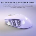 Corsair Scimitar Elite Wireless SE MMO PC Gaming Mouse – 33,000 DPI, 16 Programmable Buttons, Key Slider, Elgato Virtual Stream Deck, 1,000Hz Polling, Up to 150-Hour Battery – White - Image 7