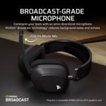 Corsair HS80 MAX Wireless Xbox Gaming Headset with Bluetooth – Dolby Atmos – Broadcast Quality Microphone – iCUE Compatible – Xbox, PC, Mac, Mobile – Steel Gray - Image 7