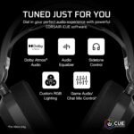 Corsair HS80 MAX Wireless Xbox Gaming Headset with Bluetooth – Dolby Atmos – Broadcast Quality Microphone – iCUE Compatible – Xbox, PC, Mac, Mobile – Steel Gray - Image 8