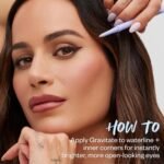 Kosas Soulgazer Gel Eyeliner (Hypnotize) - Waterproof, Smudge-Proof Pen with Hyaluronic Acid - Retractable Eyeliner Pencil with Sharpener & Smudger, Long-Lasting - Intense Black Matte - Image 8