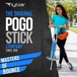 Flybar Master Pogo Stick for Kids Ages 9+, 80–160 lbs – Easy Grip Handles – Active Exercise Toy for Tweens & Teens – Outdoor Toy with Non-Slip Foot Pegs for Boys and Girls – No Assembly Needed - Image 5