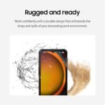 Samsung Galaxy XCover7 Pro 5G and Wi-Fi 6E | Rugged (IP68 Rated) Unlocked (Verizon, AT&T, T-Mobile, US Cellular) | Dual Sim (1 Nano + 1 eSIM) |128 GB | US Version (2025 Model) | Black (SM-G766UZKFN14) - Image 3