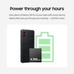 Samsung Galaxy XCover7 Pro 5G and Wi-Fi 6E | Rugged (IP68 Rated) Unlocked (Verizon, AT&T, T-Mobile, US Cellular) | Dual Sim (1 Nano + 1 eSIM) |128 GB | US Version (2025 Model) | Black (SM-G766UZKFN14) - Image 5