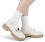 BomKinta Women Casual Calf Socks - Cute Cotton Crew Socks - Soft Above Ankle Sock 6 Pairs Size 5-10 - Image 4