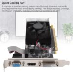 PUSOKEI PC Graphics Card 2GB DDR3 PCI Express 3.0 x16 Gaming Video Card, 128bit Dual Display Support VGA DVI HD Multimedia Interface, with Quiet Fan Cooling System, for Desktop Computer - Image 3