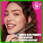 NYX PROFESSIONAL MAKEUP Blade & Shade Brow Pencil, Nano Mechanical Eyebrow Pencil, Up to 16HR Make Up Wear - Brunette - Image 6