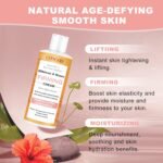 Hibiscus and Honey Firming Cream - Neck Firming Cream - Reduces the Look of Neck Lines - Best Gift for Mom Tightens & Smooths - With Collagen & Hyaluronic Acid -4 FL OZ - Image 7