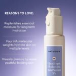 Naturium Quadruple Hyaluronic Acid Serum 5%, Hydrating & Plumping Face Serum, Anti-Aging & Moisturizing Skin Care, Fragrance-Free, 1 oz - Image 4