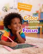KOKODI LCD Writing Tablet,Gifts for 3 Years Old Boys and Girls,10 Inch Colorful Doodle Board Drawing Tablet, Erasable Reusable Electronic Drawing Pads, Educational and Learning Toy for Kids - Image 4