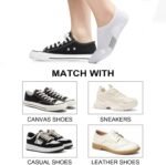 Toes Home No Show Socks Womens Cushioned Low Cut Athletic Hidden Liner for Sneakers Ankle Invisible Running Socks 4/6 Pairs - Image 7