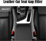 Car Seat Gap Filler 2 Pack, Universal Organizer for Car SUV Truck to Fill The Space Between Seat and Console, Car Seat Blocker and Catcher Prevent Things from Dropping, Easy to Install (Grey) - Image 4