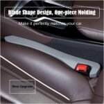 Car Seat Gap Filler 2 Pack, Universal Organizer for Car SUV Truck to Fill The Space Between Seat and Console, Car Seat Blocker and Catcher Prevent Things from Dropping, Easy to Install (Grey) - Image 8