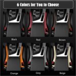 Car Seat Gap Filler 2 Pack, Universal Organizer for Car SUV Truck to Fill The Space Between Seat and Console, Car Seat Blocker and Catcher Prevent Things from Dropping, Easy to Install (Grey) - Image 9