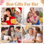 OIDEA Stretch Band Watches for Women: Bohemia Flower Easy Reader Elastic Band Watch Large Face Big Number Analog Quartz Bracelet Watch Expansion Band Wristwatch - Image 9