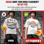 Add Your Own and Text Design Custom Personalized Adult T-Shirt Tee - Image 6