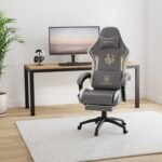 GTPLAYER Gaming Chair with Bluetooth Speakers and Footrest, Dragon Series Video Game Chairs, Heavy Duty Ergonomic Chairs, Esports Gaming Computer Office Chair (Gray) - Image 3