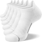 FITRELL 6 Pack Men's Ankle Running Socks Low Cut Cushioned Athletic Sports Socks 7-9/9-12/12-15 - Image 9