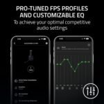 Razer BlackShark V3 Pro Wireless ANC Gaming Headset for PC: Full Band Mic - 50mm Drivers - 2.4 GHz, Bluetooth, USB, 3.5mm - Works with Mac, PS5, Nintendo Switch, Smartphone - 70 Hr Battery - Black - Image 6