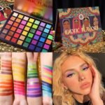 UCANBE EXOTIC FLAVORS Eyeshadow Palette + 15 PCS Eye Brushes Makeup Set 48 Colors Neon Shimmer Matte Glitter Eye Shadow Po. - Image 4
