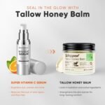 Super Vitamin C Serum for Women Over 70: Niacinamide, Vitamin C, Hyaluronic Acid, Peptides, Vitamin E, Caffeine, Bakuchiol, Hydrating, Lifting, Face Wrinkle & Age Spots Reduction - Image 4