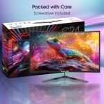 Sceptre New 24-inch Curved Gaming Monitor 1080p up to 180+Hz DisplayPort HDMI 100% sRGB, AMD FreeSync Build-in Speakers Machine Black 2026 (C248B-FWT168 Series) - Image 3