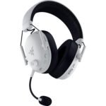 Razer BlackShark V3 Wireless Gaming Headset for PC: 50mm Drivers - Super Wideband Mic - 2.4 GHz, Bluetooth, USB - Works with Mac, PS5, Nintendo Switch, Smartphone - 70 Hr Battery - White - Image 5