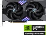 msi Gaming RTX 5060 Ti 16G Gaming OC Graphics Card - 16GB GDDR7, 128-bit, NVIDIA Blackwell Architecture, DisplayPort x 3 (2.1a), HDMI 2.1b, Extreme Performance - Image 3