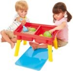 Toddler Sensory Kids Table with Lid | Sensory Bin | Kidoozie | Mega Block Compatible Lid | Indoor Outdoor Use , Red, G02521 17 x 12.5 x 11 inches - Image 5