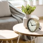 Westclox Contemporary Table & Wall Clock for Home or Office – 6-Inch Round Analog Clock with Brushed Gold Metal Frame, Folding Stand & Wall Mount (Gold, 6-Inch) - Image 5