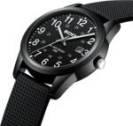 LN LENQIN Mens Watches Analog Quartz Sports Unisex 30M Waterproof Nurse Watch for Men Women Medical Professionals Military Time with Second Hand Glowing Easy to Read Dial - Image 4