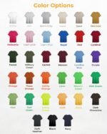 Custom T-Shirt - Personalized Tee Shirts for Men & Women - Customize Your Own US-Cotton Shirt with Front and Back Design - Image 7