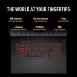 ASUS TUF Gaming A18 Gaming Laptop | 18" WUXGA IPS 144Hz | AMD 8-Core Ryzen 7 260 | 32GB DDR5 2TB SSD | NVIDIA GeForce RTX 5060 (572 AI Tops) | Backlit Keyboard USB 4 Win11 Pro w/DLCA Accessory - Image 7